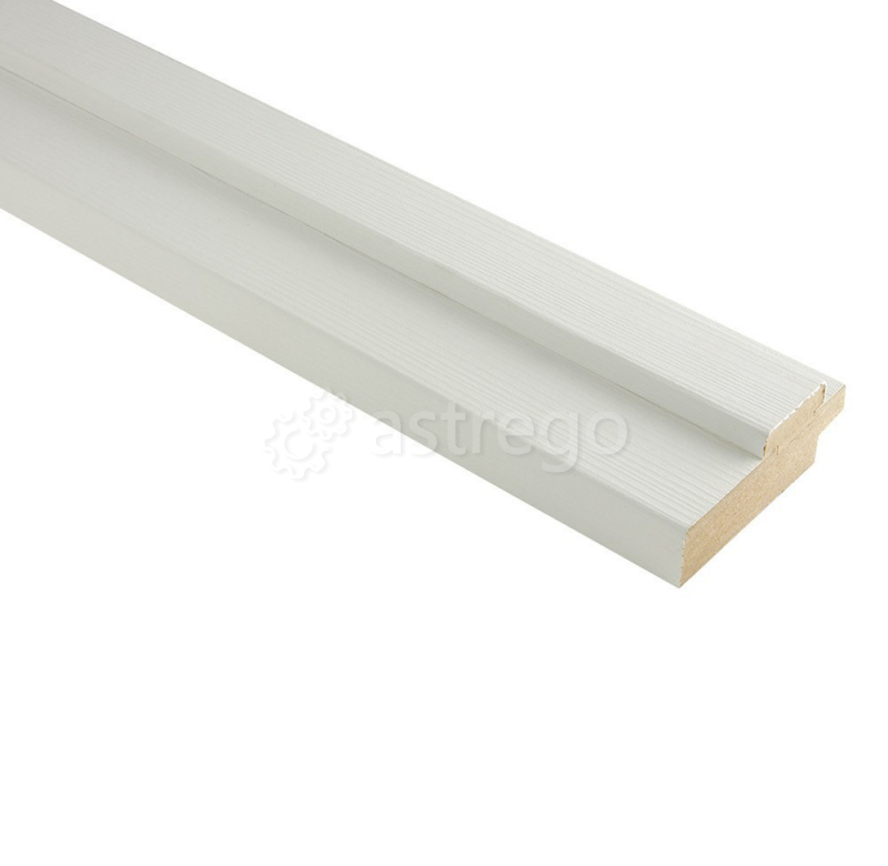 Коробка дверная Терри грунтованнная белая 100*2000 мм Ростов-на-Дону - изображение 1