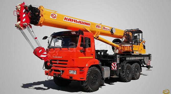 Автокран КС-55713-5К-4 25 т Камышин, КАМАЗ-43118 ОВОИД Краснодар - изображение 1