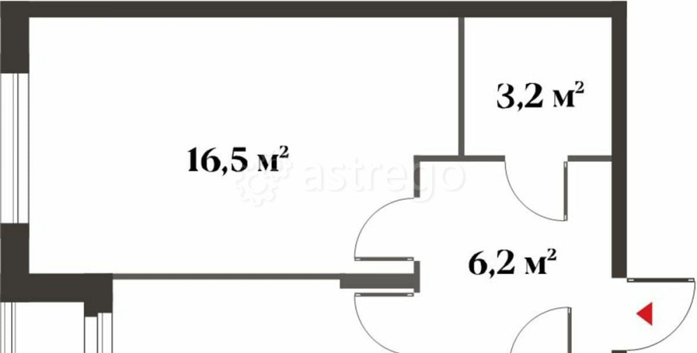 1-комн. квартира, 41 м2, 6/6 эт. Красногорск - изображение 1