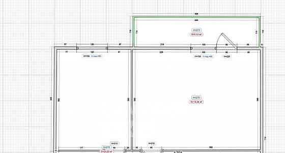 2-комн. квартира, 51.9 м2, 13/23 эт. Долгопрудный