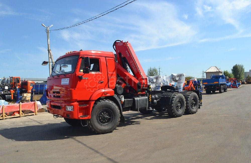 Седельный тягач КАМАЗ 43118 с КМУ Fassi F 275 (Верхний пост) Москва - изображение 1