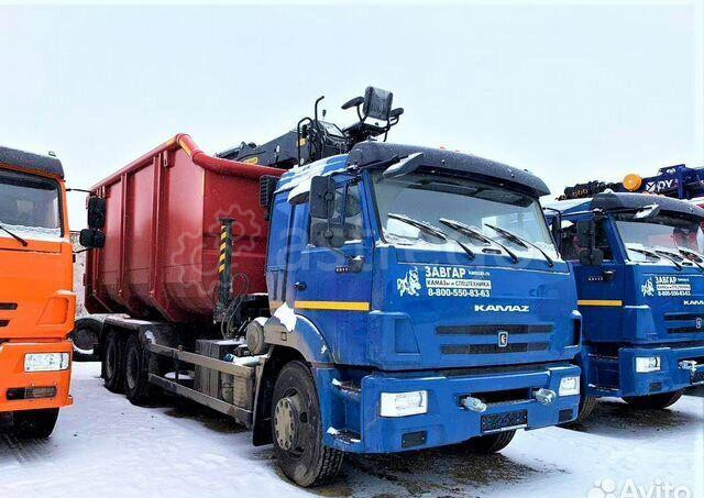 Ломовоз КАМАЗ 65115 с КМУ, 2024, 30930558959 Набережные Челны - изображение 1