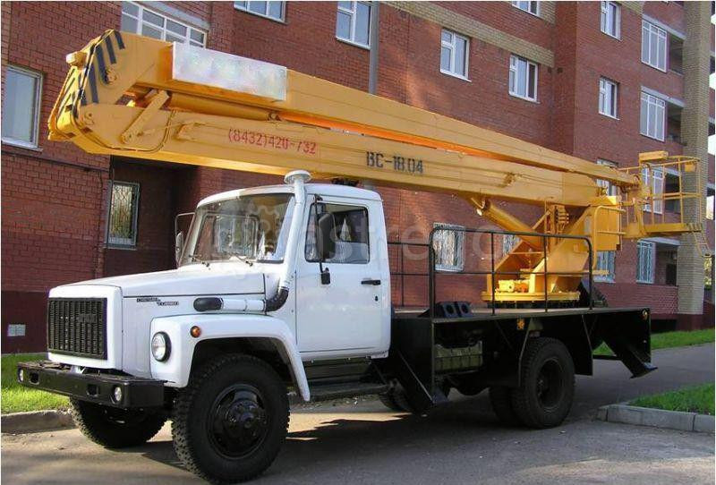 Автовышка локтевая ВС-18.04 на шасси ГАЗ-33086 Самара - изображение 1
