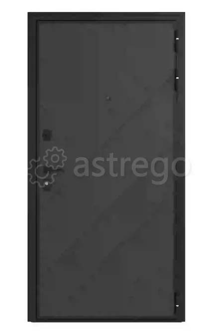 Входная дверь Блюз, Бетон темный Ростов-на-Дону - изображение 1