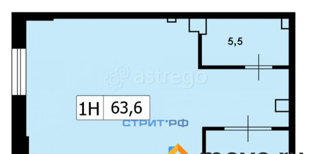 Торговое помещение, 63.6 м2 Москва - изображение 4