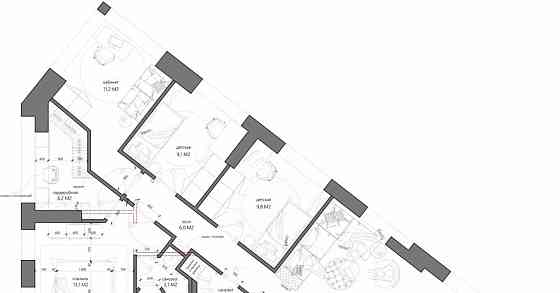4-комн. квартира, 100 м2, 8/53 эт. Москва