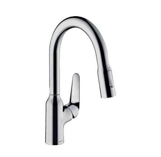 Смеситель для кухни Hansgrohe, Focus M42, тип открывания воды - однорычажный 71801000 Москва
