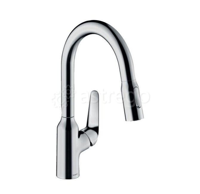 Смеситель для кухни Hansgrohe, Focus M42, тип открывания воды - однорычажный 71801000 Москва - изображение 1