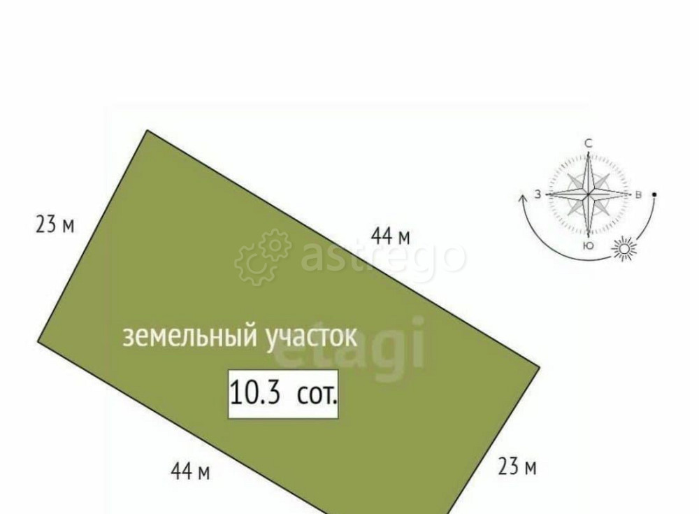 Земельный участок, 11 соток Емельяново - изображение 1
