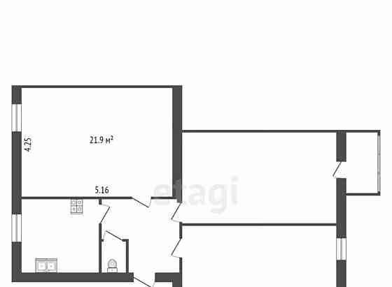 Комната, 21.9 м2, 2/4 эт. Санкт-Петербург