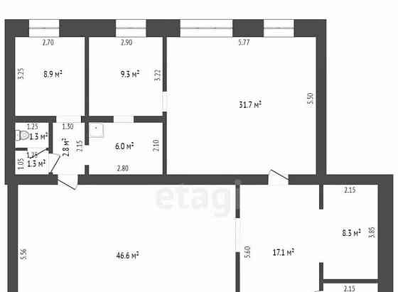 Торговое помещение, 132 м2 Коряжма