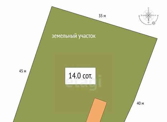 Дом, 36 м2, 16 соток, 1 эт. Алтайское