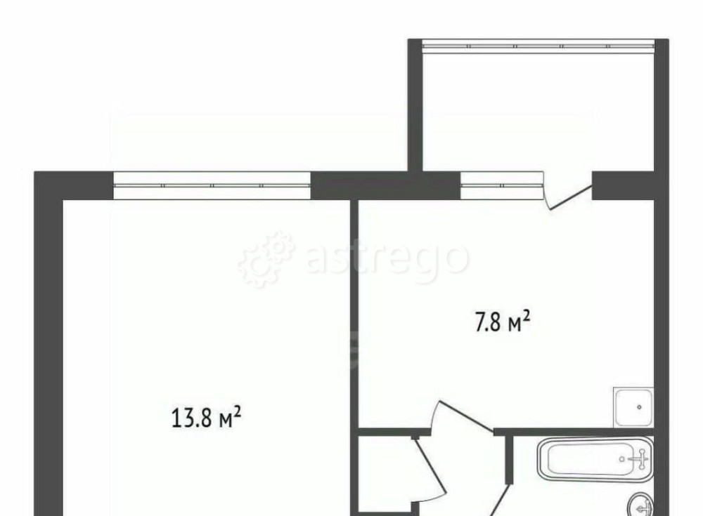 Студия, 28.5 м2, 5/9 эт. Красноярск - изображение 6