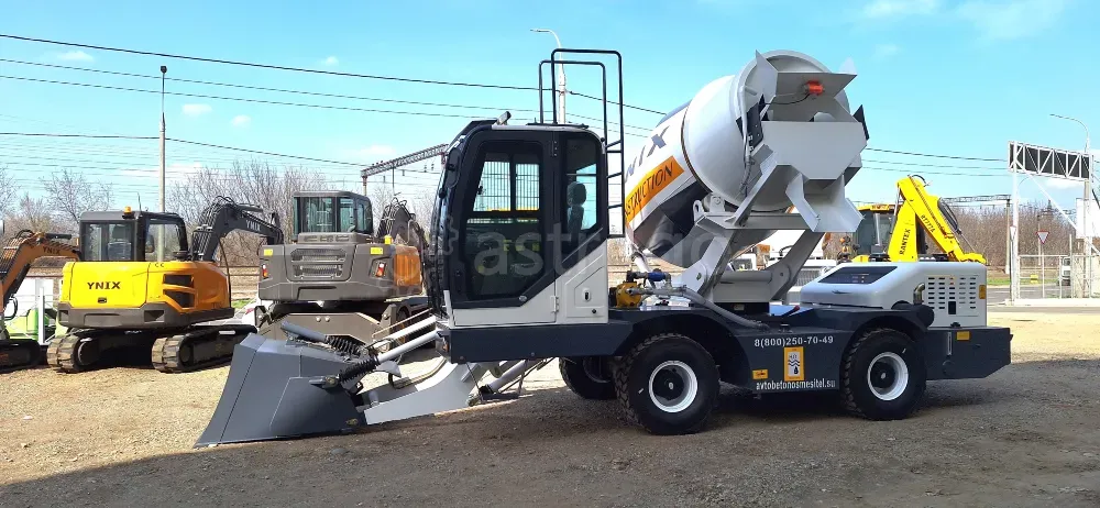 Продам автобетоносмеситель Ynix QGMC3000, 2025 г.в. Иркутск - изображение 4