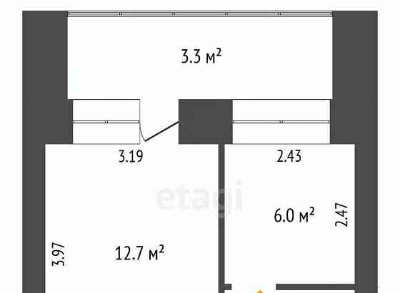 Комната, 12.7 м2, 5/5 эт. Архангельск