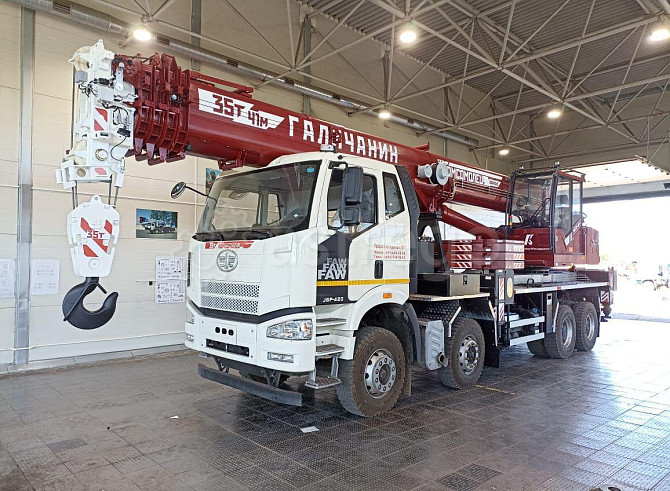 КС 55721-7В-1 Комсомолец автокран 35 т. (FAW-3310) ОВАЛОИД колесная формула 8х4 Краснодар - изображение 1