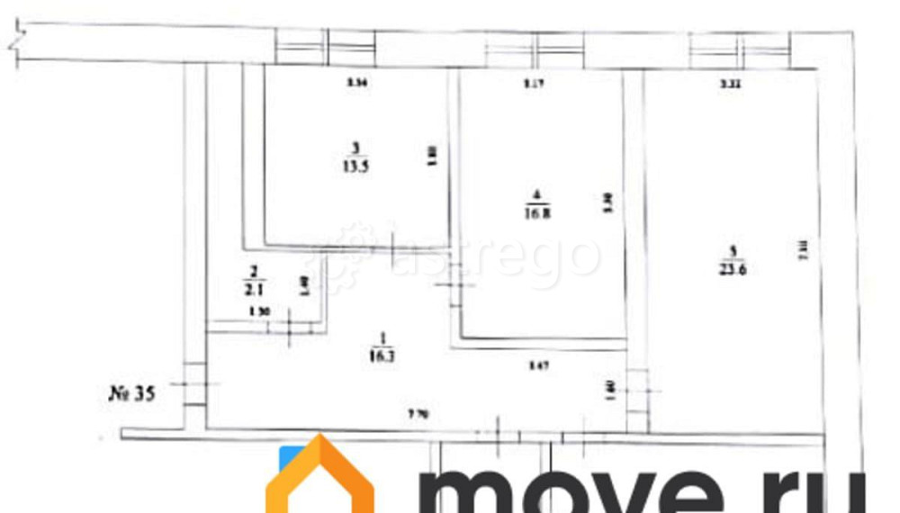 4-комн. квартира, 121.4 м2, 5/5 эт. Уфа - изображение 2