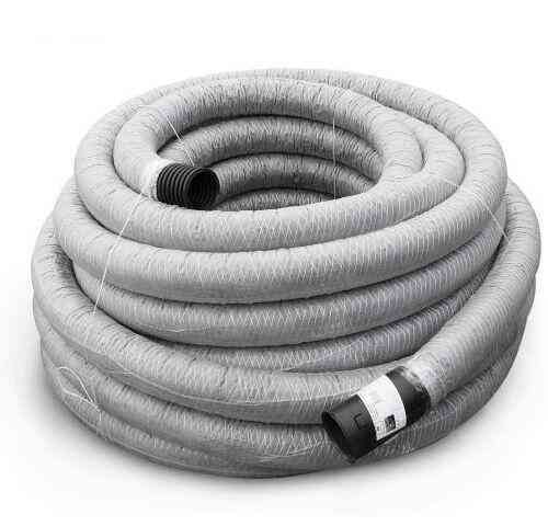 Труба дренажная N ПНД 110 мм с перфорацией в фильтре 50 м Екатеринбург