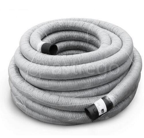 Труба дренажная N ПНД 110 мм с перфорацией в фильтре 50 м Екатеринбург - изображение 1