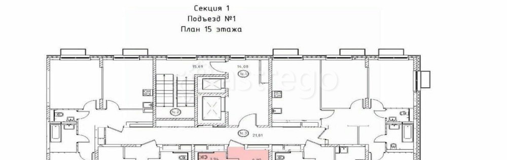 Студия, 25 м2, 15/24 эт. Красногорск - изображение 7