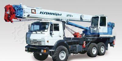 Автокран 25 т Клинцы КС-55713-1К-1 на шасси Камаз-65115 6х4 Самара - изображение 1