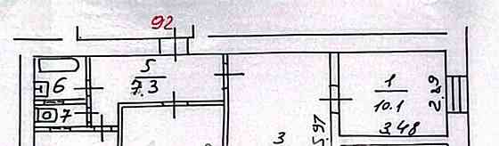 Комната, 39.9 м2, 4/8 эт. Москва
