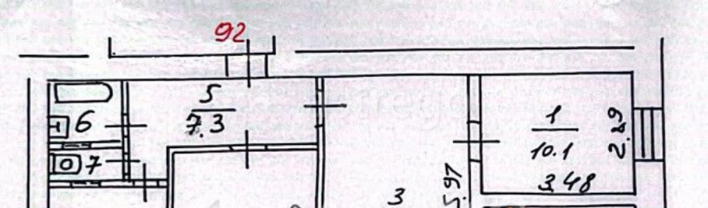 Комната, 39.9 м2, 4/8 эт. Москва - изображение 5