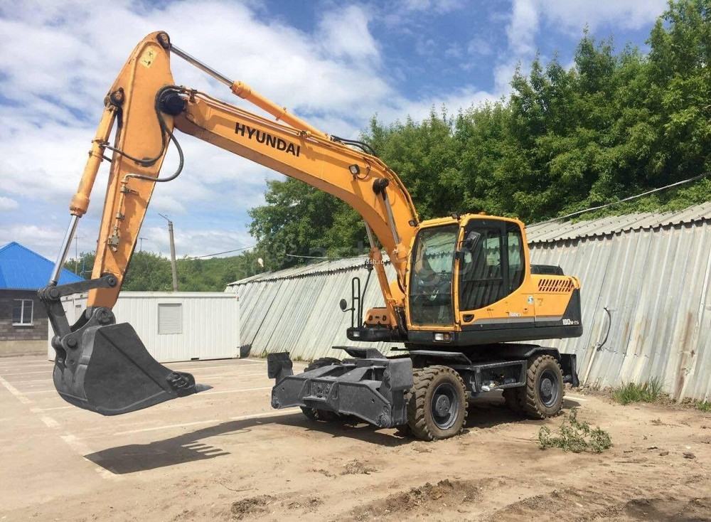Колесный экскаватор Hyundai Robex 180W-9S Кемерово - изображение 1