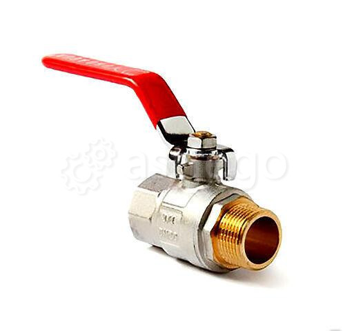 Кран шаровый латунный  дюйма 20 мм Набережные Челны - изображение 1