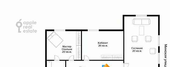 3-комн. квартира, 125 м2, 2/10 эт. Москва