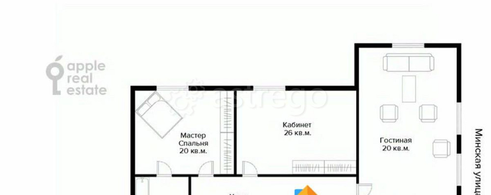 3-комн. квартира, 125 м2, 2/10 эт. Москва - изображение 5