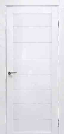Дверь межкомнатная серия Foret глянец модель Глухое 600х900 мм покрытие ПВХ, белый глянец Чита