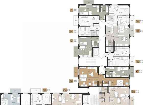 Студия, 29.72 м2, 2/5 эт. Северодвинск