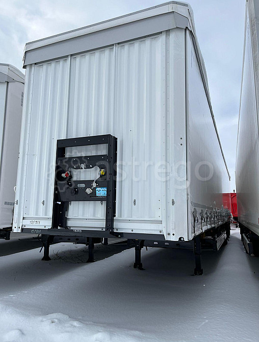 Полуприцеп Штора Kassbohrer Maxima 16,5 метров 110 м3 стаканы под коники 3 оси Краснодар - изображение 1