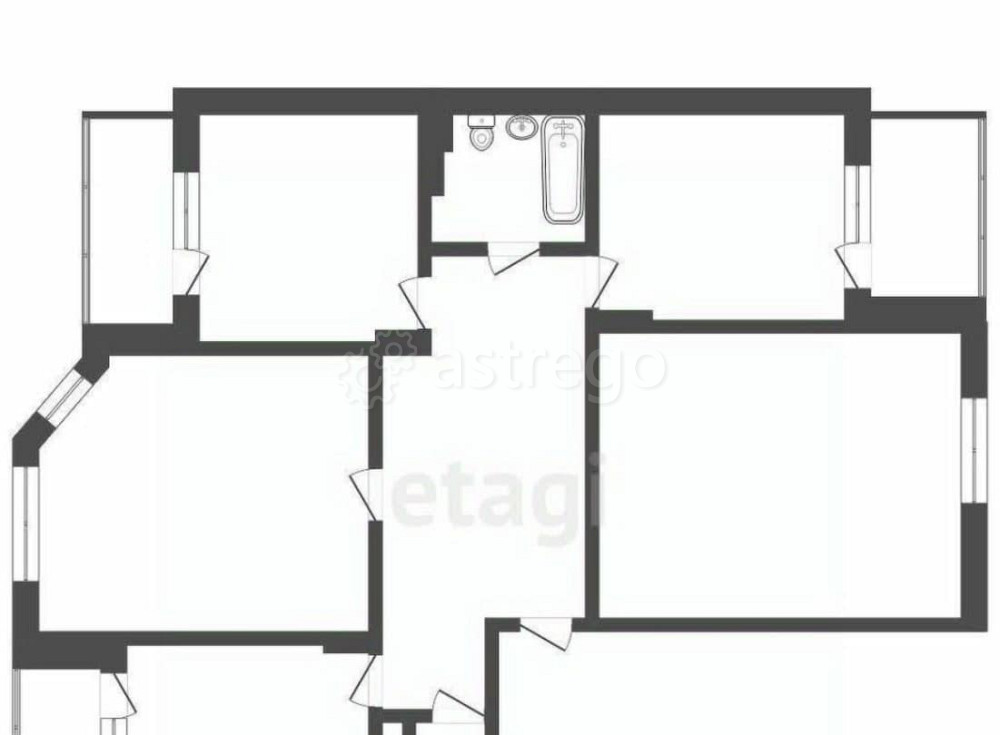4-комн. квартира, 103 м2, 8/18 эт. Балашиха - изображение 3