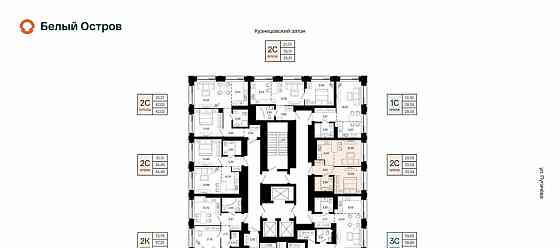 2-комн. квартира, 33.34 м2, 15/31 эт. Уфа
