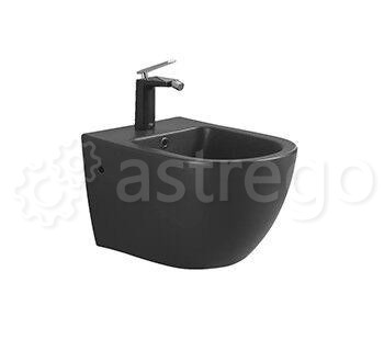 Биде подвесное BOHEME Nero 962 Black Новосибирск - изображение 1