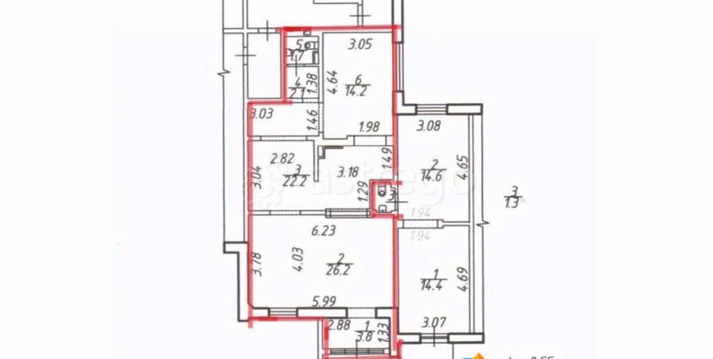 Торговое помещение, 70.2 м2 Санкт-Петербург - изображение 5
