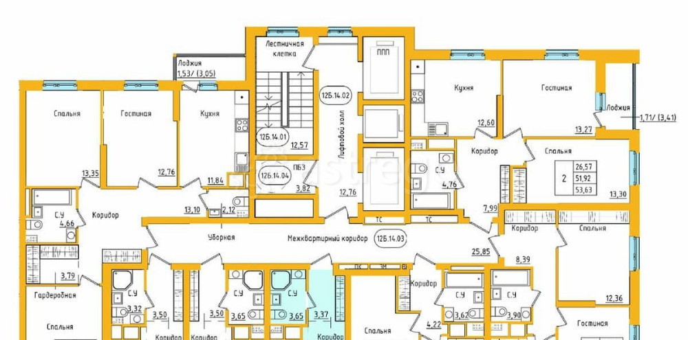 Студия, 22.09 м2, 17/27 эт. Уфа - изображение 3