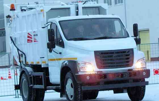 Мусоровоз KBR-P6N PRESS-9 на шасси ГАЗ-3309 и Газон Некст Москва