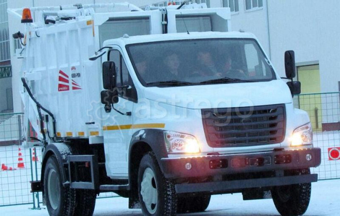 Мусоровоз KBR-P6N PRESS-9 на шасси ГАЗ-3309 и Газон Некст Москва - изображение 1