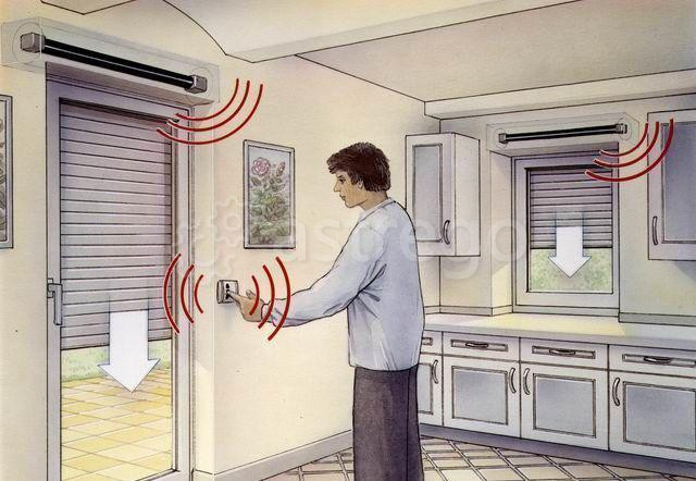 Рольставни с открыванием из дома металлические Челябинск - изображение 1