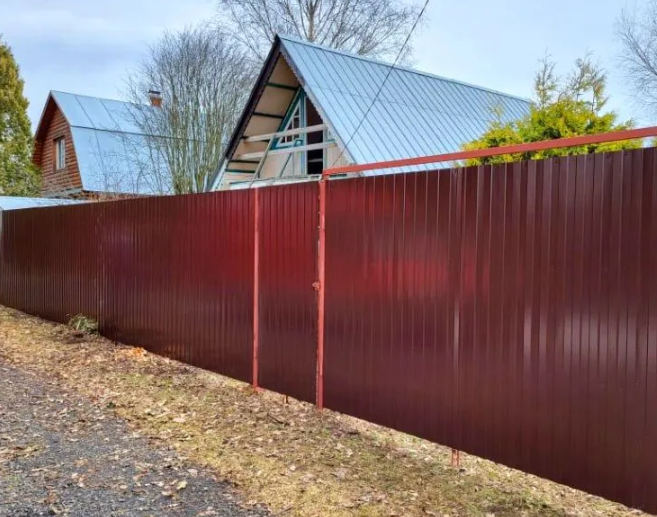 Заборы из профнастила и евроштакетника Москва - изображение 3