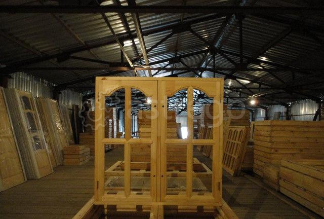 Верандное окно полуарка 10-10 одинарное с фурнитурой Барнаул - изображение 1