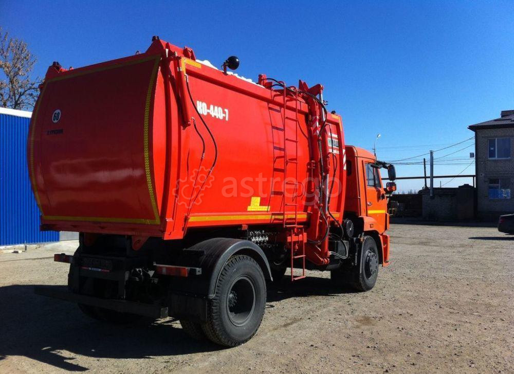 Мусоровоз с боковой загрузкой КО-440-7 шасси Камаз 43253 Самара - изображение 1