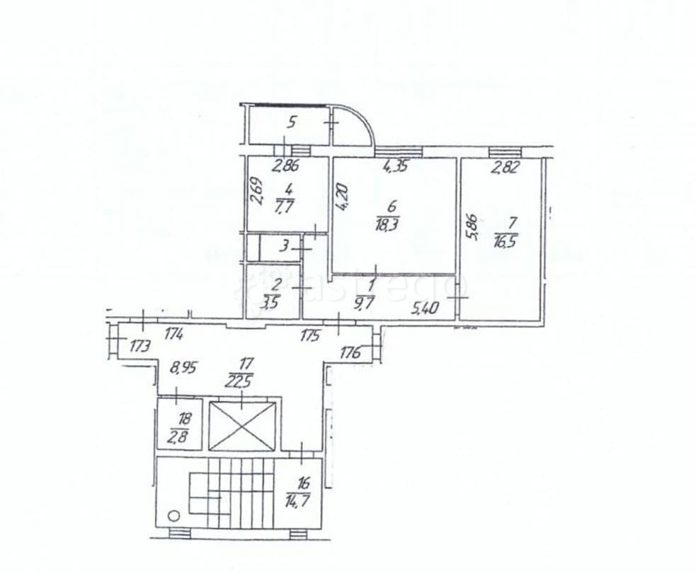 2-комн. квартира, 57 м2, 2/10 эт. Солнечногорск - изображение 2