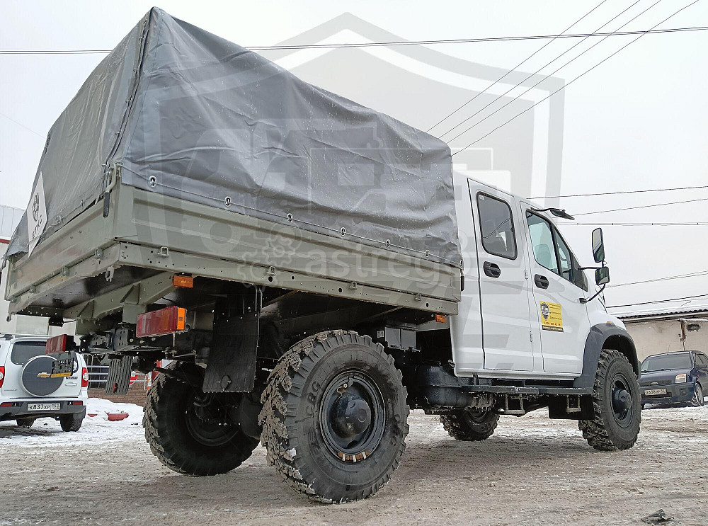 Грузопассажирский вездеходный автомобиль с двухрядной кабиной на 7 мест и доставкой до г. Иркутск Москва - изображение 1