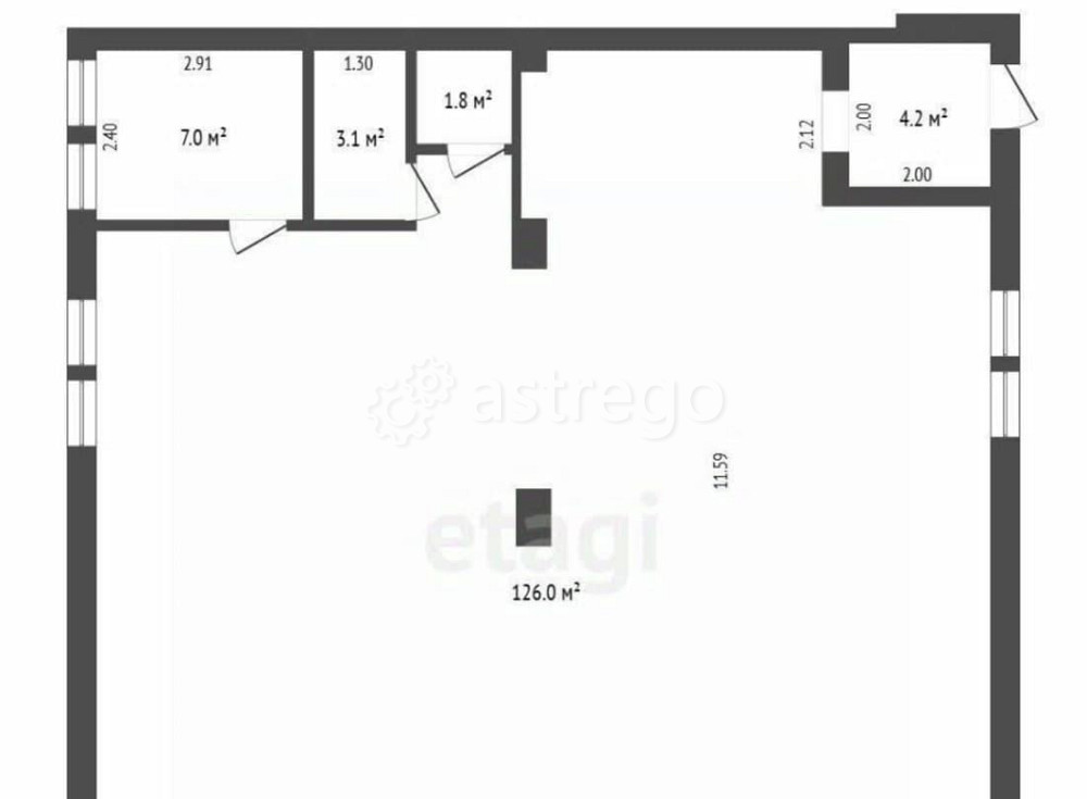 Свободного назначения, 142.1 м2 Воскресенск - изображение 1