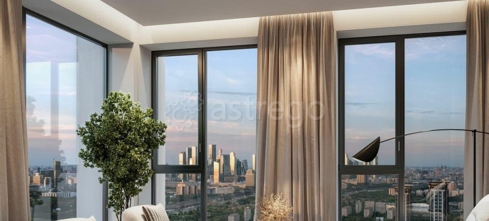 4-комн. квартира, 116.2 м2, 27/52 эт. Москва - изображение 3