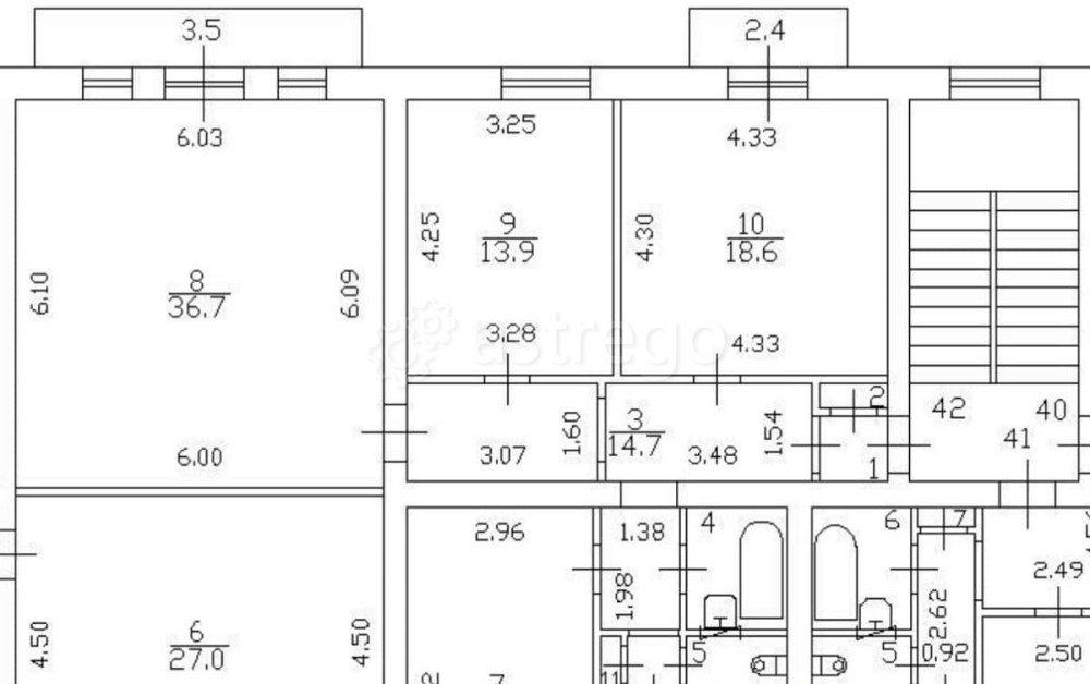 4-комн. квартира, 116.3 м2, 4/5 эт. Санкт-Петербург - изображение 1
